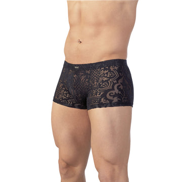 See Through Patterned Boxer Briefs